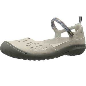 JBU Jambu Memory foam closed toe Brown sandals size 10